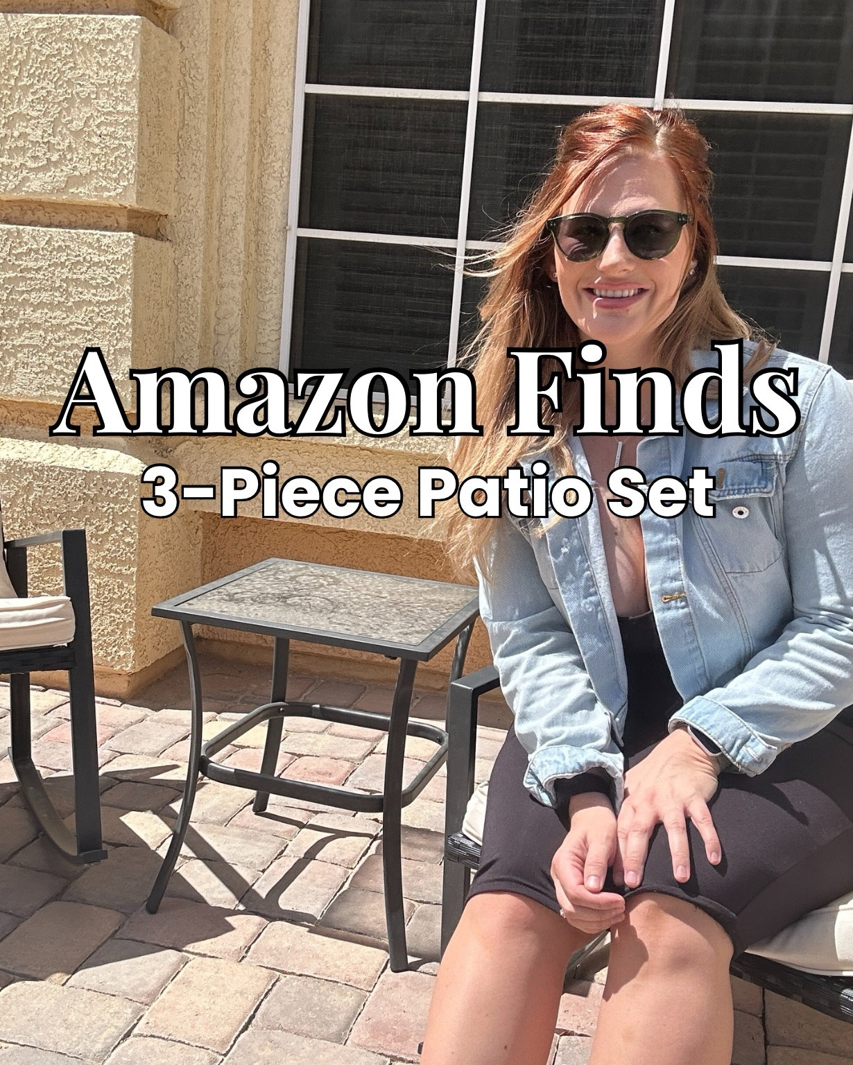 Obsessed with this cute 3-piece patio set! Perfect for morning coffee or evening hangs. Shop it here! #PatioVibes #OutdoorLiving #LTKHome

#LTKVideo #LTKHome