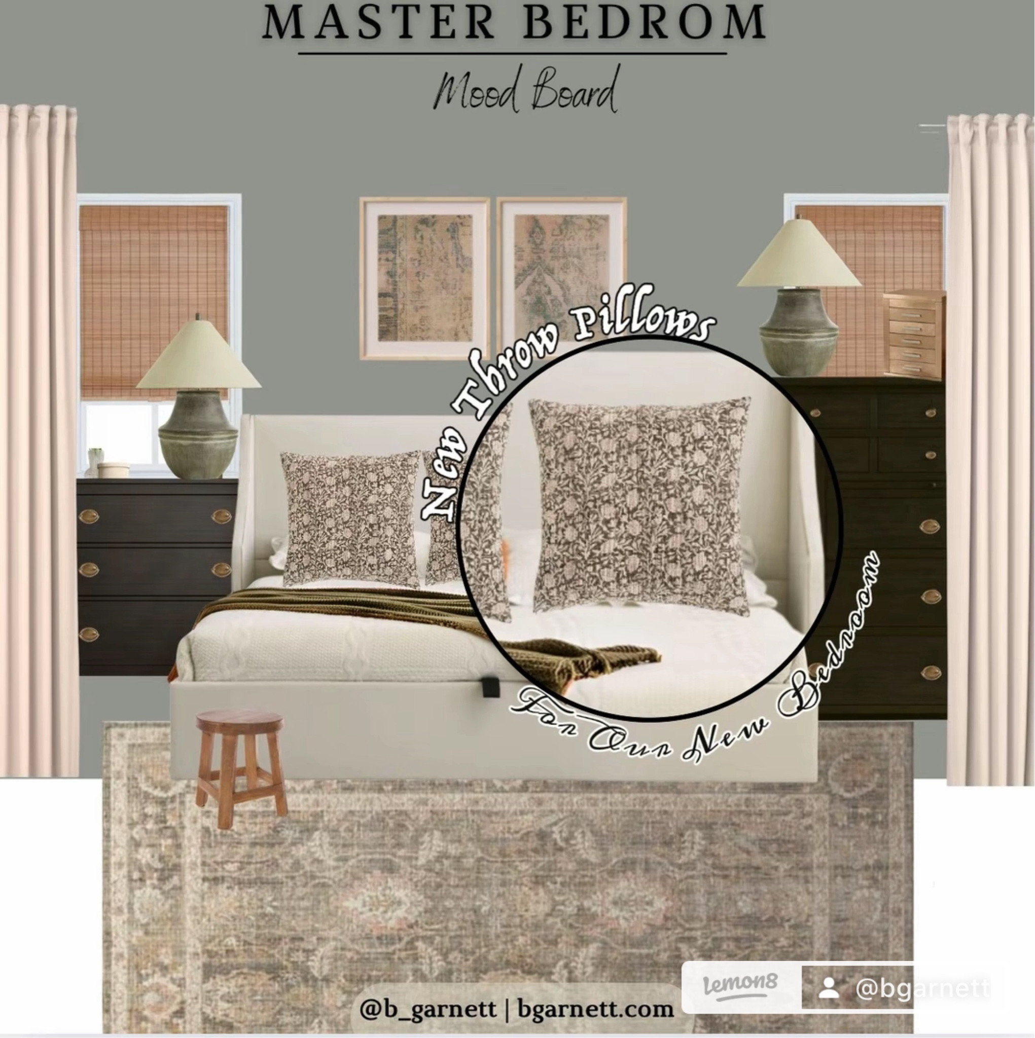 Can’t wait to finish this project & share the results! 

Master bedroom | bedroom decor | throw pillows | lumbar pillow | blank pattern pillows | storage bed | kind sized bed | upholstered bed | lamps | nightstands | area rug | affordable bed | affordable decor 

#LTKFindsUnder100 #LTKHome #LTKFindsUnder50