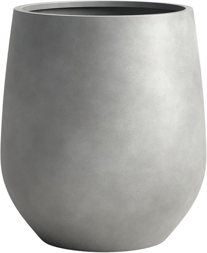 DTY Signature Mount Wilson Lightweight and Durable Modern Fiberstone Tapered Planter for Indoor O... | Amazon (US)