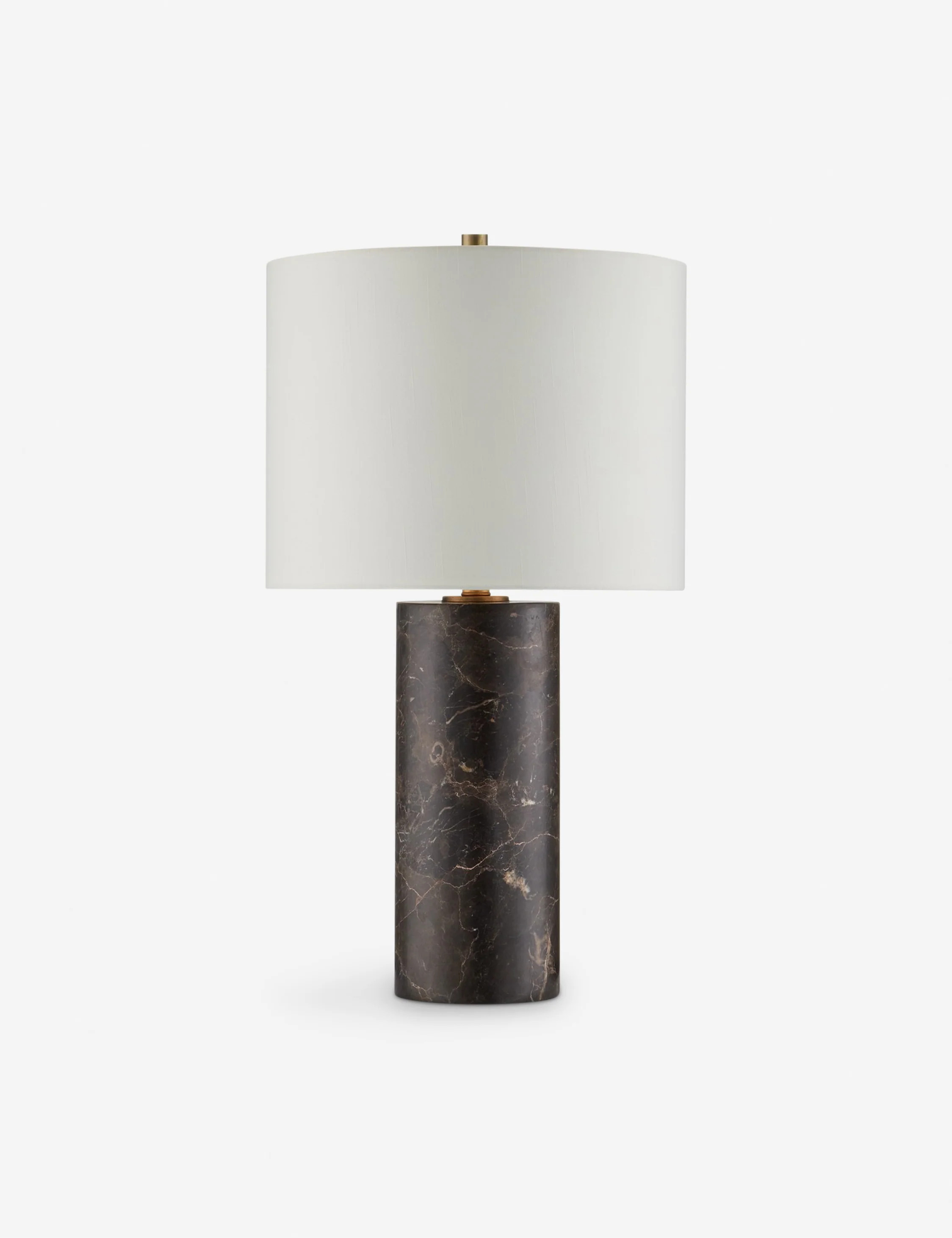 Evora Table Lamp, Brown Marble | Lulu and Georgia 