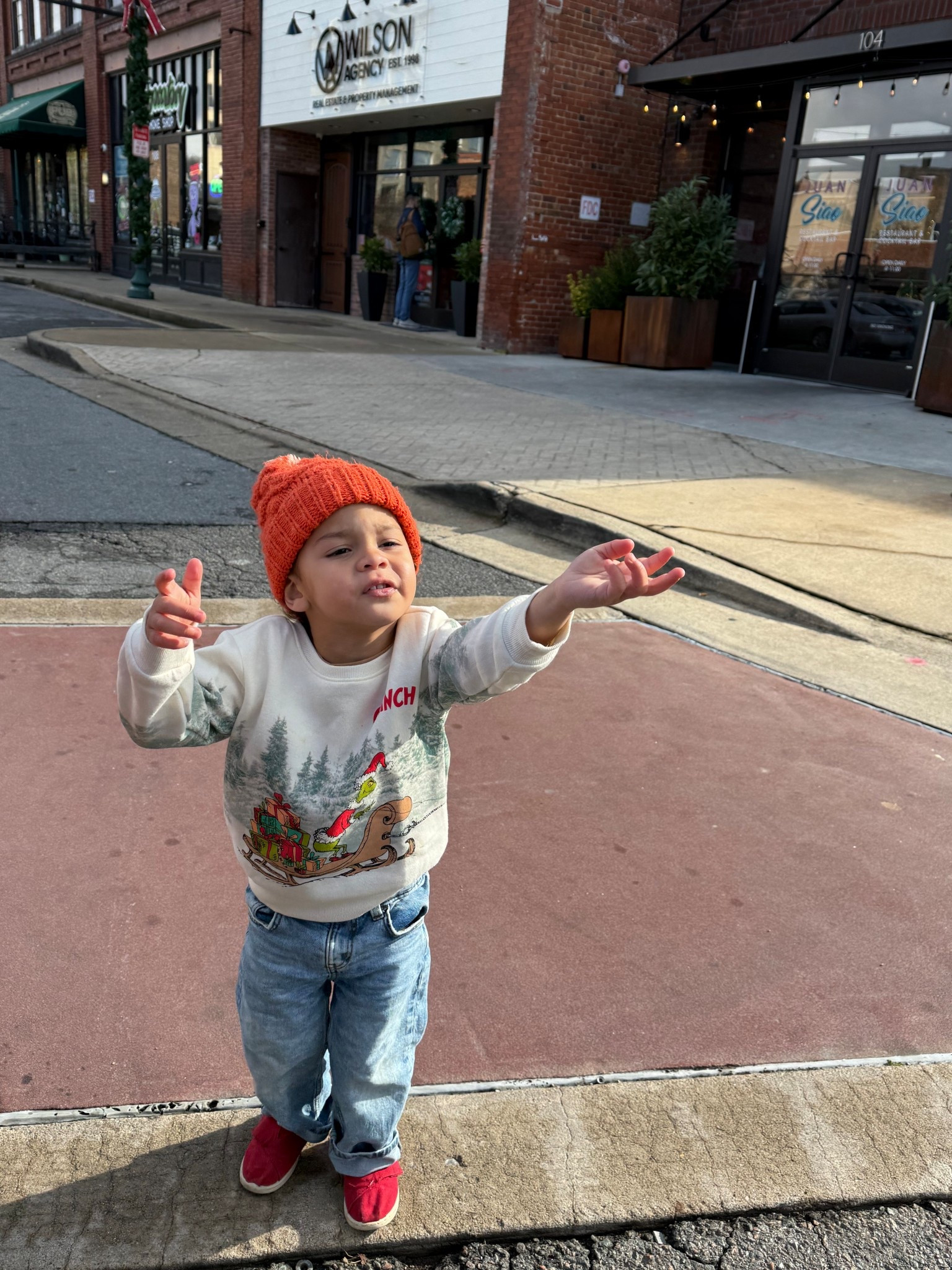 Target is the only place I get toddler/kid jeans unless their thrifted. They always have the trendiest cuts with the lowest price 🤌🏼

Pictured is the straight leg. I size up in these to get a baggier fit. We also love the new baggy fit that I’ve also linked!

#LTKKids #LTKmomlife #LTKootd