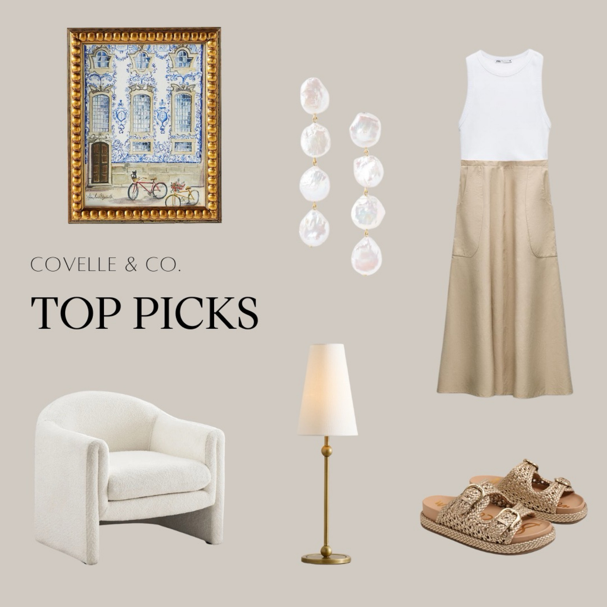 🌞 Coastal Summer Bliss Awaits! 🏖️

Summer calls for a coastal vibe! 🌊 Dive into this month's Covelle and Co. Top Picks for 2024. From breezy interiors to beachy decor, we've curated the ultimate collection to transform your home into a summer haven. Whether you're looking for stylish furniture, coastal-inspired accessories, or tips to bring the beach indoors, we've got you covered.

💡 Pro Tip: Incorporate natural elements like driftwood, seashells, and light linens to effortlessly bring that beachy feel to any room.

✨ Join the Fun: Tell us in the comments which coastal element you love the most! Is it the soothing colors, the natural textures, or the overall relaxed vibe? We want to know!

📌 Save this post for later and share it with friends who need a little coastal inspiration. Let’s make this summer the best one yet together!

Discover how you can infuse your space with the serene and relaxed feel of the coast. Explore our top picks and get inspired to create your dream summer retreat. 🏠✨

#CovelleAndCo #Summer2024 #CoastalLiving #InteriorDesign #HomeDecor #RealEstate #BeachVibes #DesignInspiration #TopPicks #SummerStyle #HomeMakeover #DreamHome #LuxuryLiving

#LTKSeasonal #LTKHome #LTKSummerSales