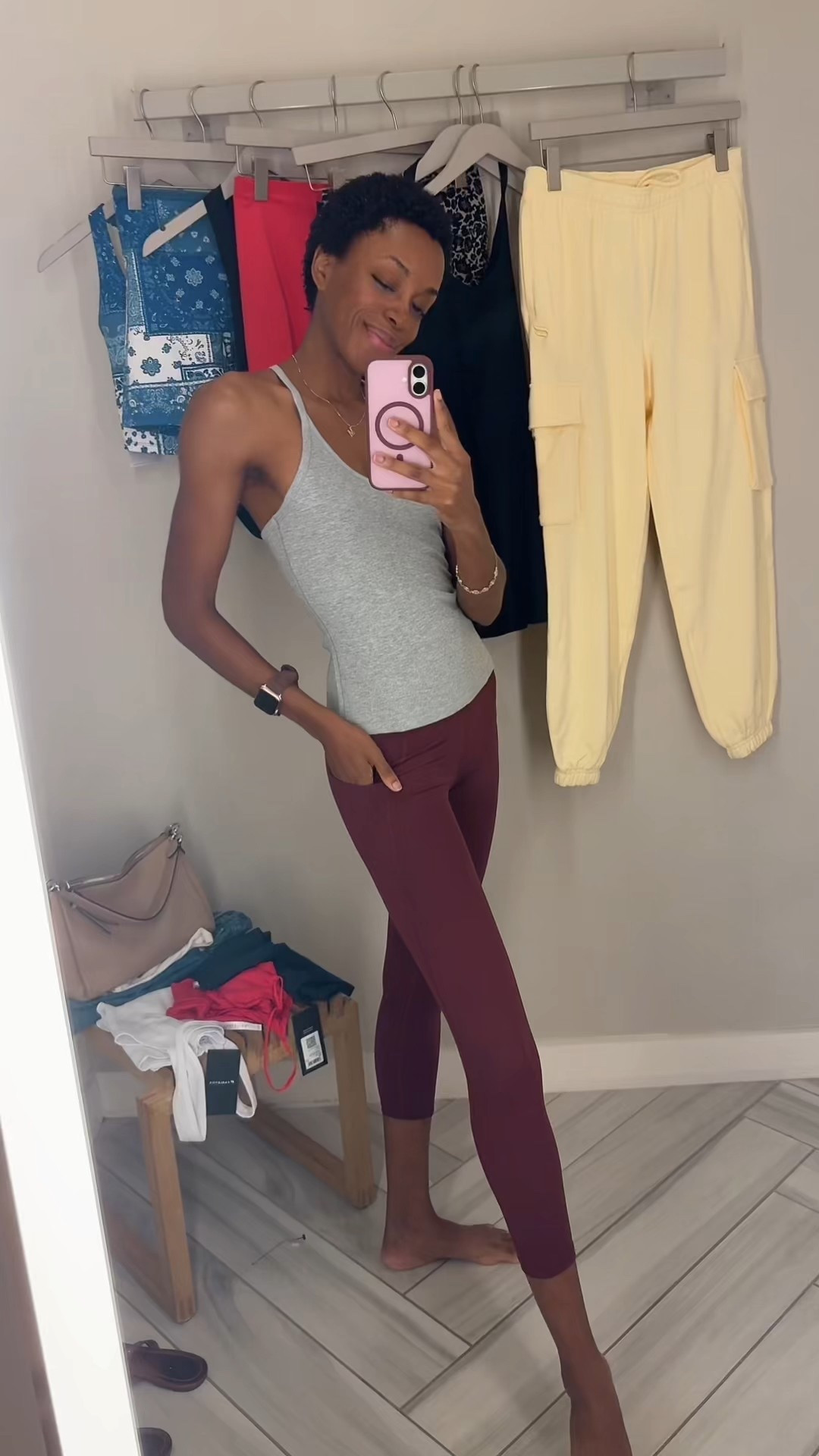 The Fabletics Oasis PureLuxe leggings 😍 I’m really obsessed with this ribbed racerback tank paired. Very soft and form fitting. 

Fabletics
Activewear 
Gym wear 
Fitness
Workout clothes
Workout


#LTKStyleTip #LTKActive #LTKPetite