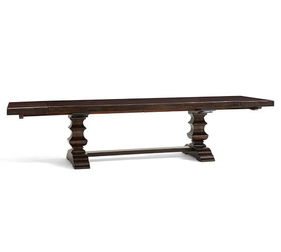 Banks Extending Dining Table, Seadrift | Pottery Barn (US)