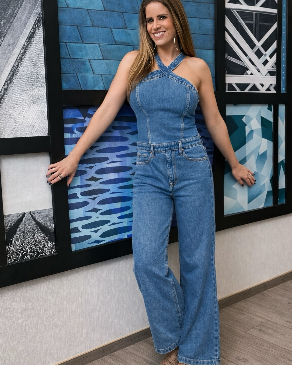 🩵 This Abercrombie denim jumpsuit is a bestseller for a reason. The halter neckline and wide-leg fit are so flattering, and the open back detail makes it feel elevated but still easy to wear. 
Even better—it’s 25% off during the March sale, so it’s the perfect time to grab it before sizes sell out. 💙 

#Abercrombiestyle #denimoutfit #springstyle 

@abercrombie 

#LTKootd #LTKSaleAlert #LTKSpringSale
