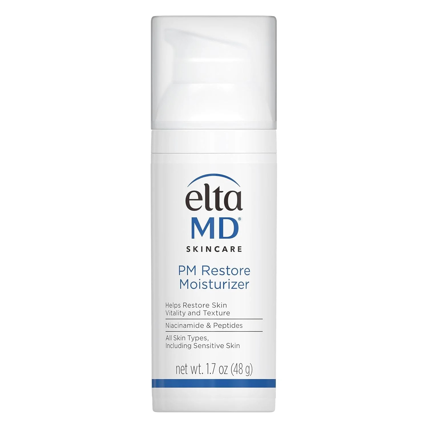 EltaMD PM Restore Face Moisturizer, Night Moisturizer for Face, Safe For All Skin Types, 1.7 oz P... | Walmart (US)