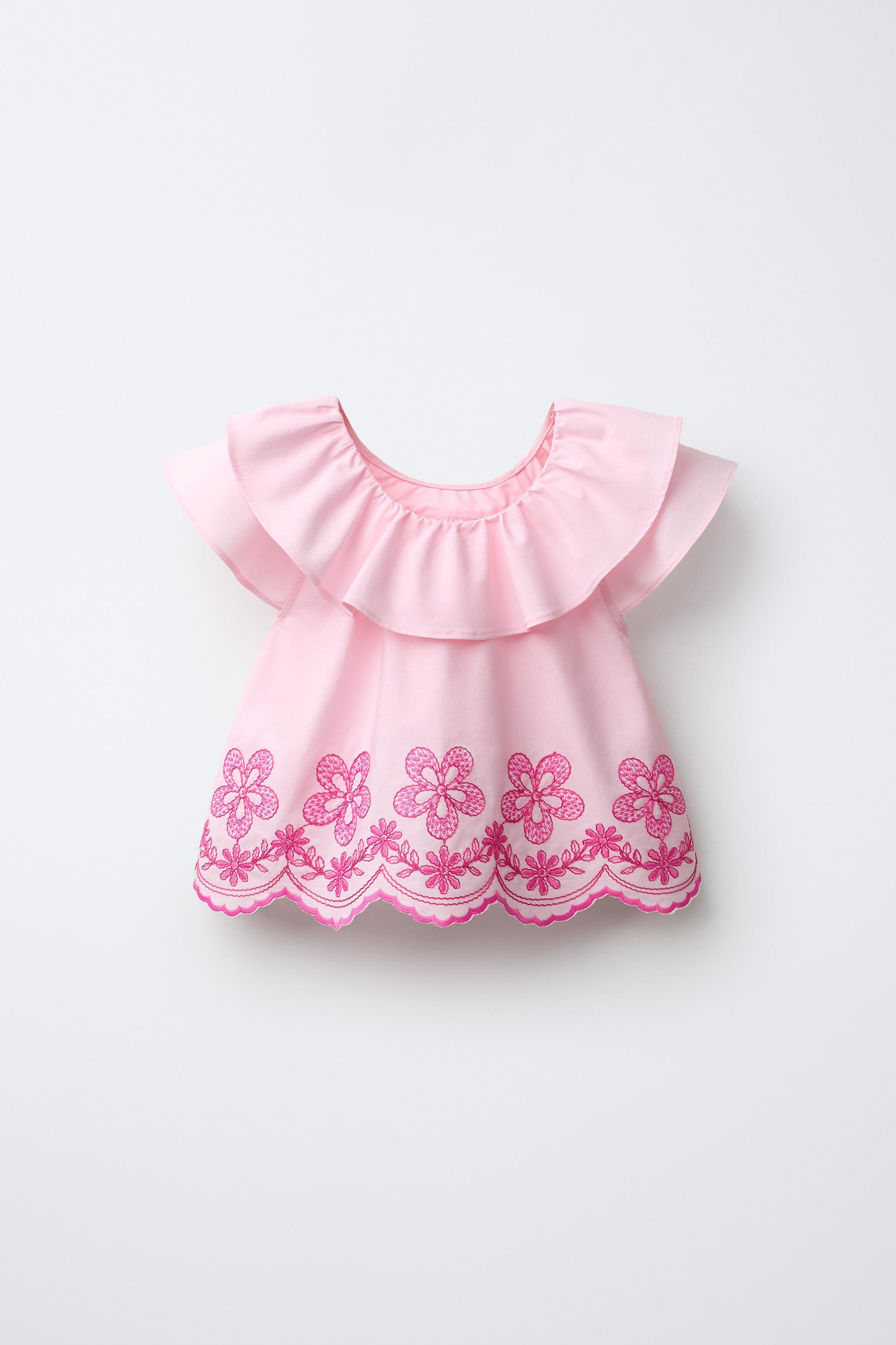 EMBROIDERED FLORAL SHIRT | Zara US