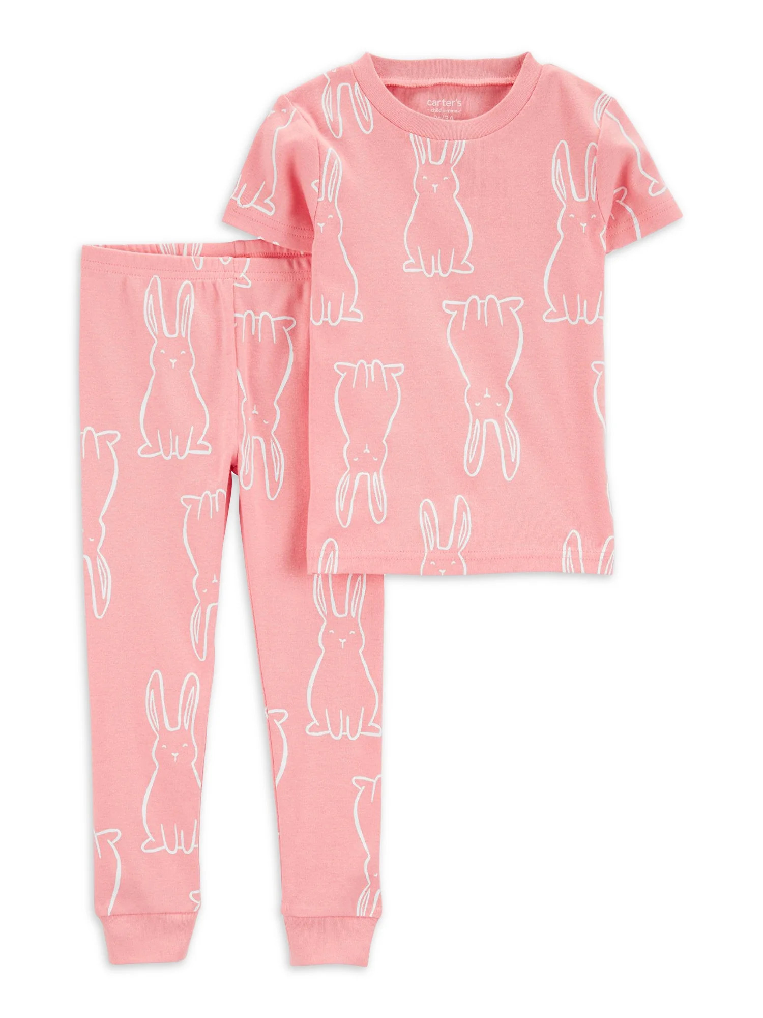 Carter's Child of Mine Toddler Unisex Easter Pajama Set, 2-Piece, Sizes 12M-5T - Walmart.com | Walmart (US)