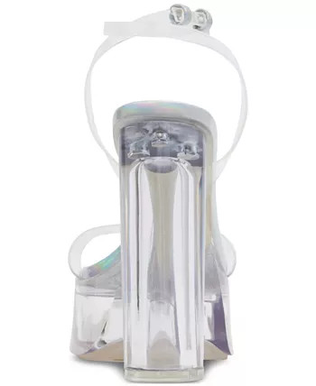 Steve Madden Nova Lucite Platform Dress Sandals - Macy's | Macy's