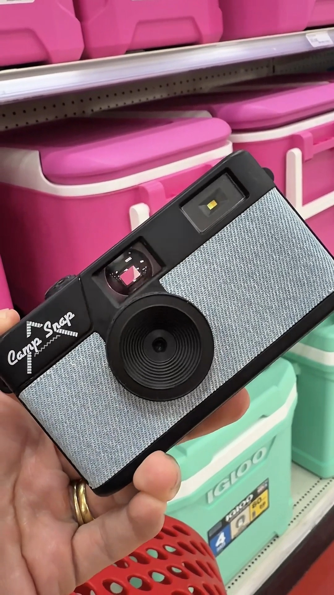 Camp Snap is now at Target! 📸 No screen, no distractions! Just snap your photos and see them later. Nostalgic summer loading... ☀️✨