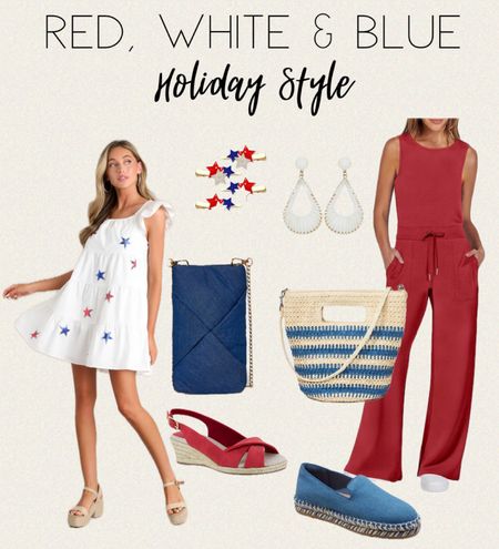 Red White Blue | Fourth of July Style | Memorial Day Fashion | Over 40 Women 

#LTKSaleAlert #LTKStyleTip #LTKItBag