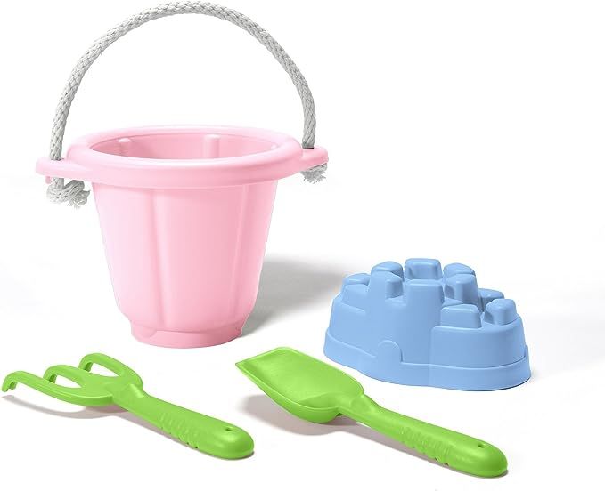 Green Toys Sand Play Set, Pink | Amazon (US)