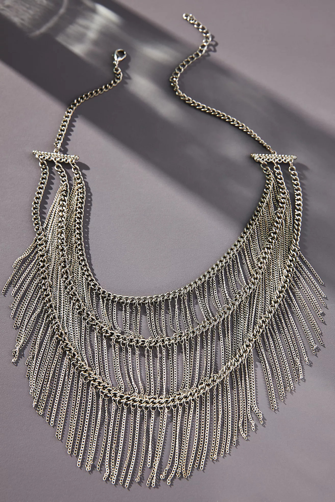 Metal Fringe Necklace | Anthropologie (US)