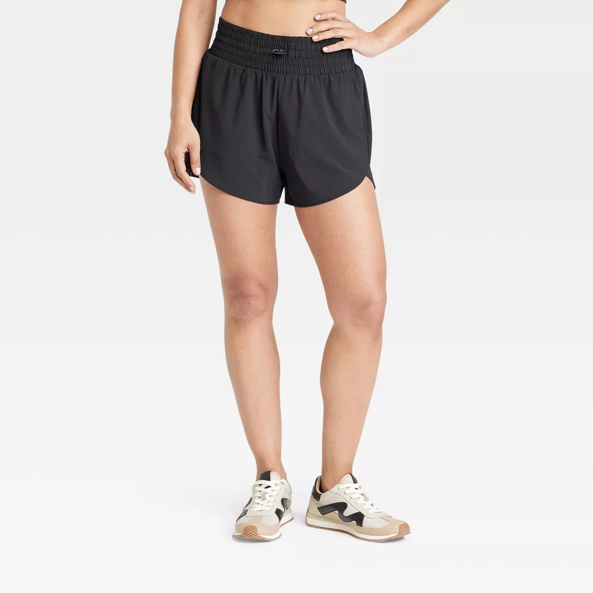 Women's Flex Woven High-Rise Shorts 3" - All In Motion™ | Target