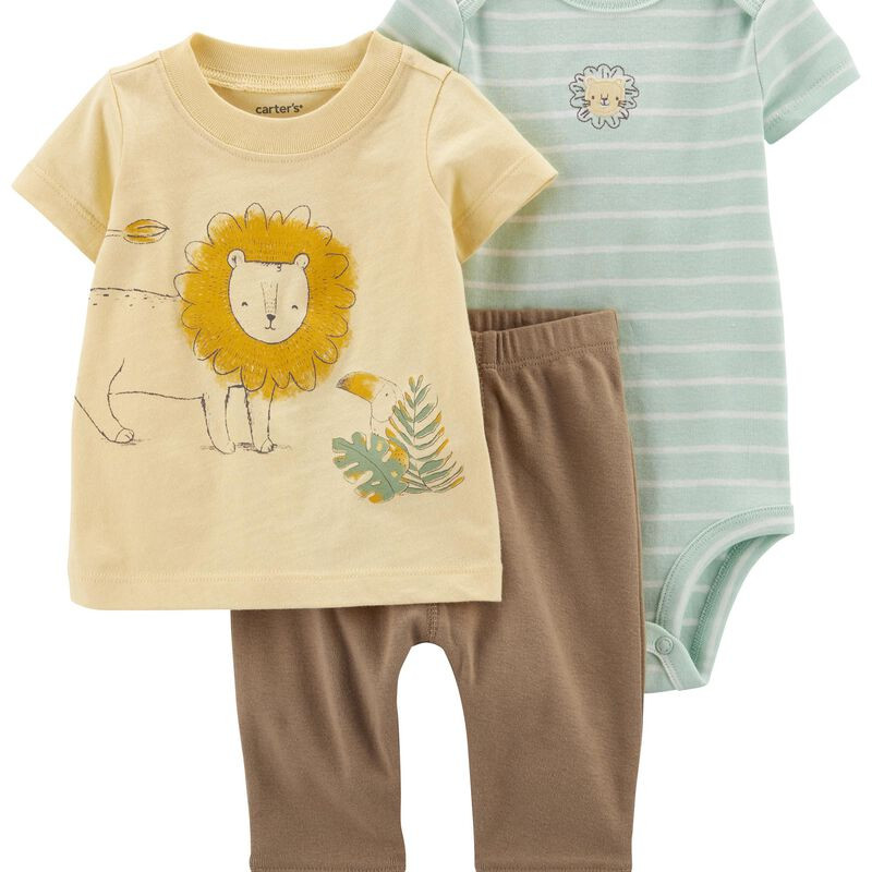 Baby 3-Piece Lion Little Character Set | Carter's