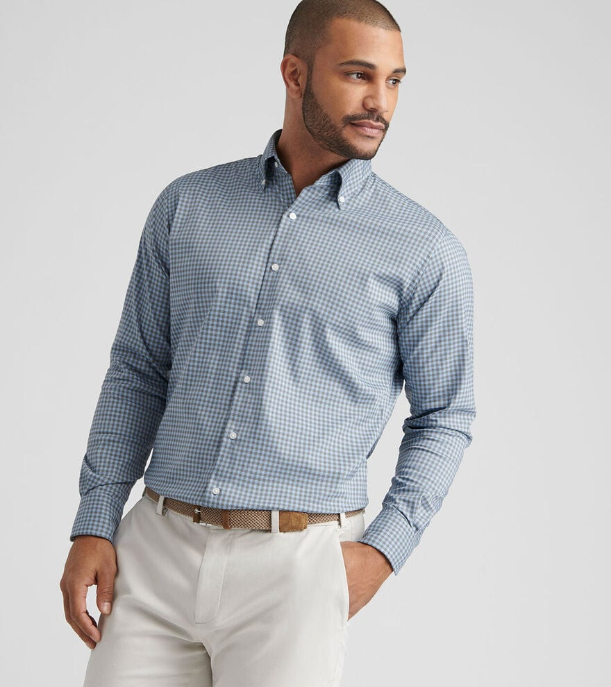 Conway Crown Lite Cotton-Stretch Sport Shirt | Peter Millar