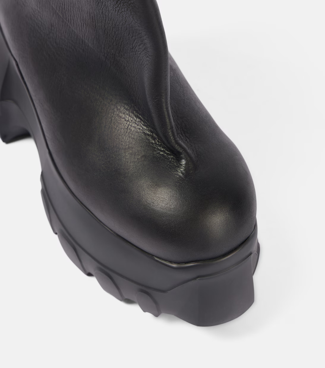 Mega Tractor leather ankle boots | Mytheresa (UK)