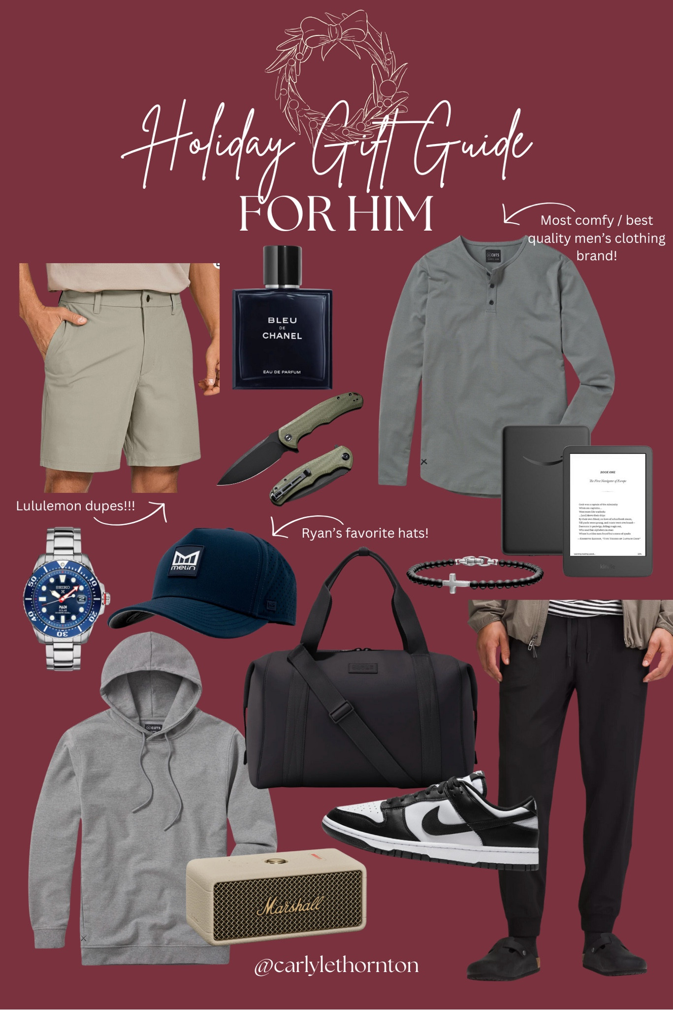 Holiday gift guide 2024 for him