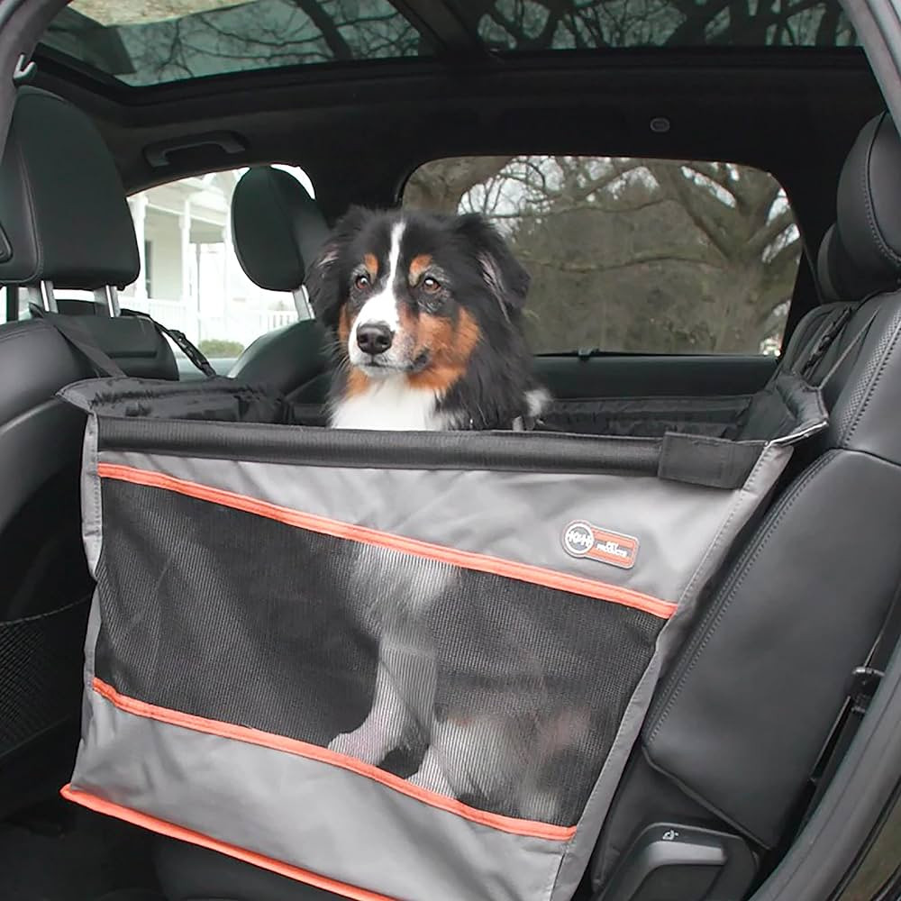 K&H Pet Products Buckle N Go Dog Car Seat for Large Dogs, Waterproof Fabric, Breathable Mesh Side... | Amazon (US)