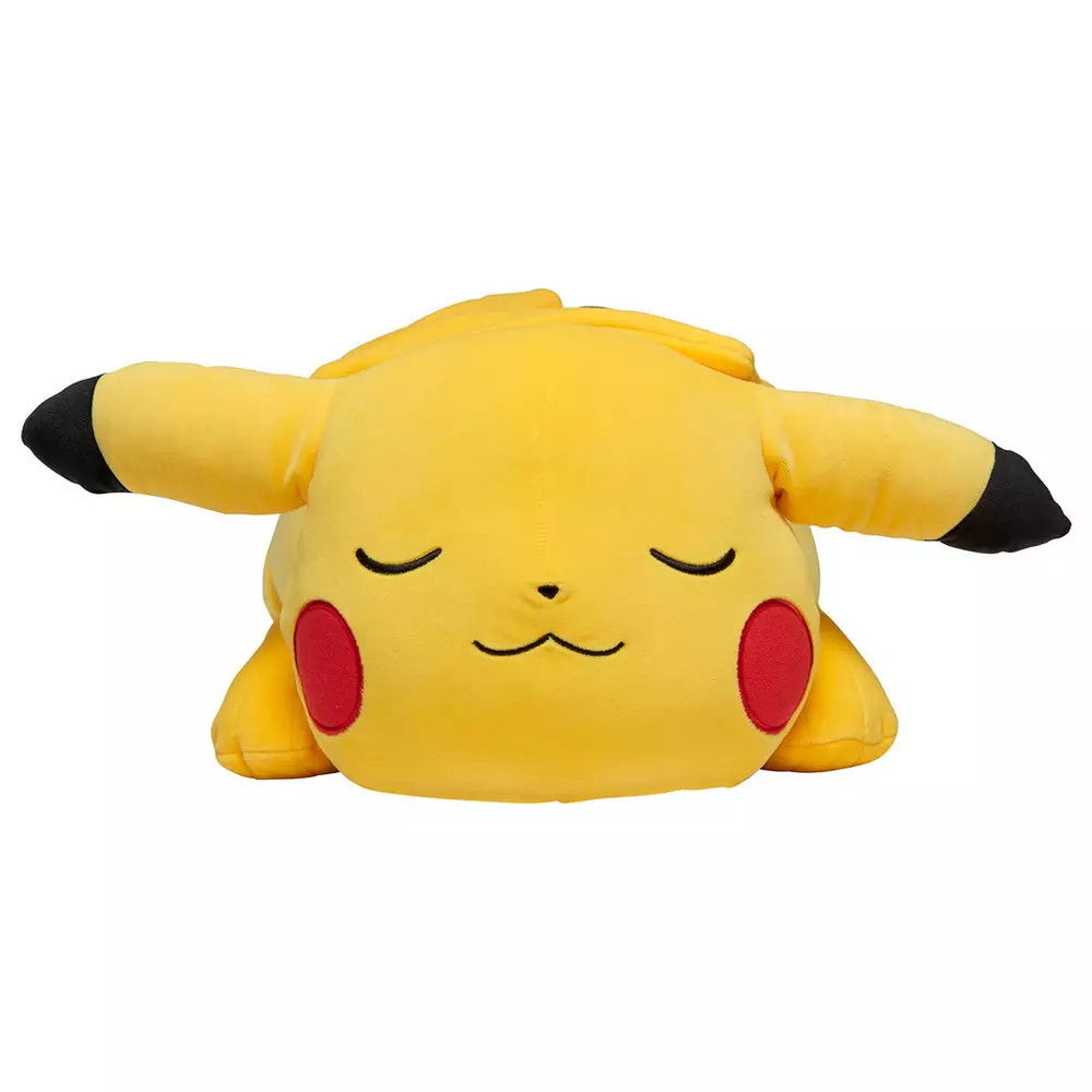 Buy Pokémon 18-Inch Sleeping Pikachu Plush Toy | Teddy bears and soft toys | Argos | argos.co.uk