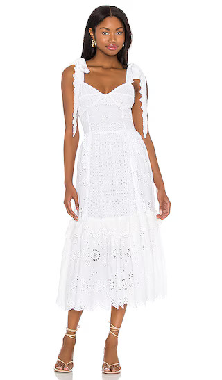 Antonella Dress in Antique White | Revolve Clothing (Global)