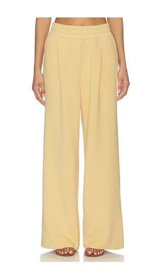 Varley The Extra Wide Leg Pant in Yellow. - size XS | Revolve Clothing (Global)