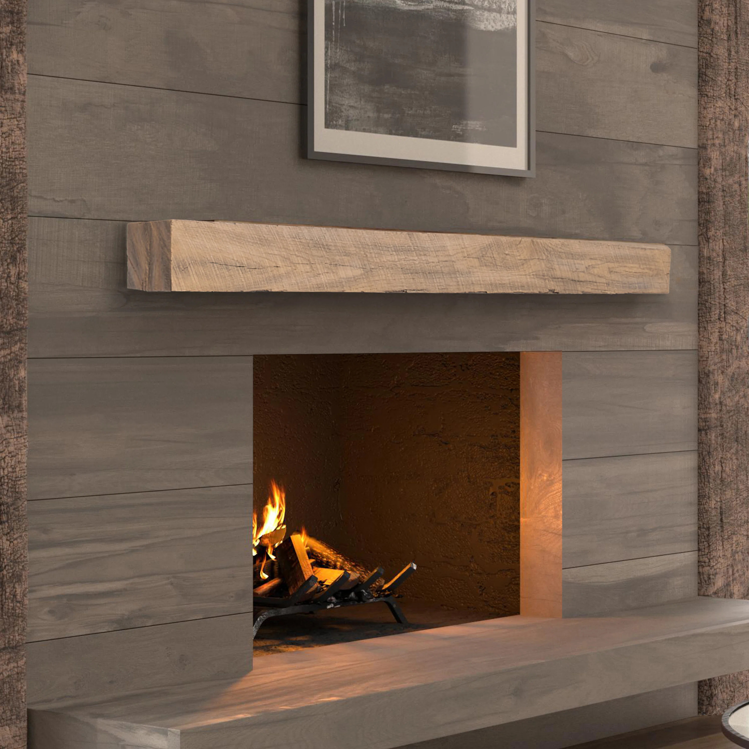 Inspiration New River Non-Combustible Mantel Shelf | Wayfair North America