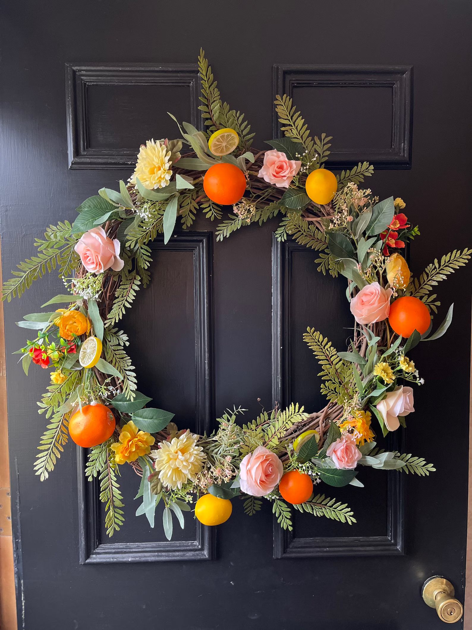 Citrus Spring Wreath - Etsy | Etsy (US)