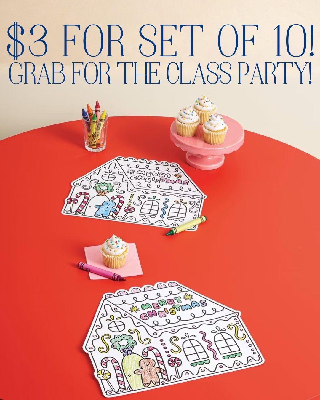 $3 for a set of 10! Grab these Christmas crafts for the class holiday party! 



#LTKHoliday #LTKKids