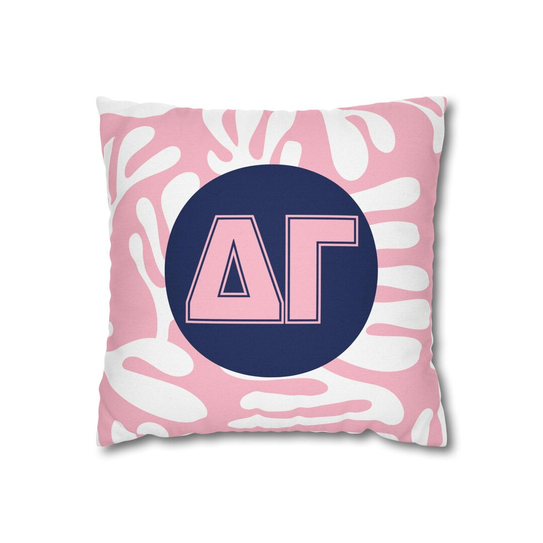 Delta Gamma Pillow Cover, Sorority Pillow, Sorority House Decor, Sorority Gifts, Sorority Merch, ... | Etsy (US)