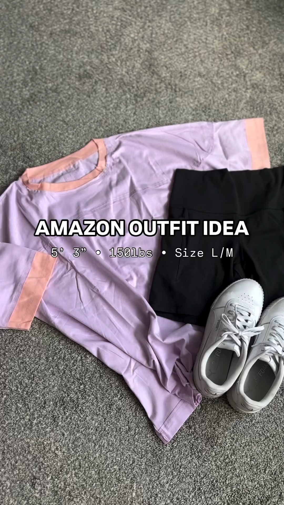 Wearing a medium in both the shirt and shorts! ✨