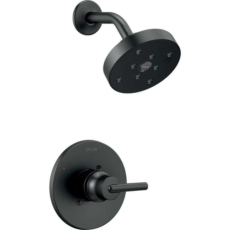 T14259-BL Trinsic Shower Faucet with H2Okinetic Technology | Wayfair Professional