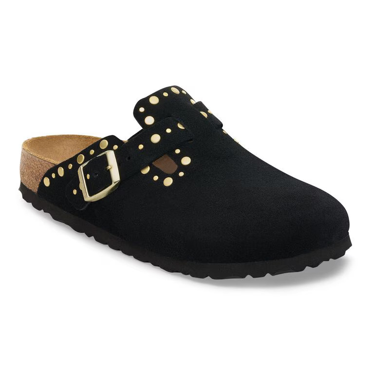 Boston Rivets Suede Leather Zinfandel | BIRKENSTOCK | Birkenstock USA