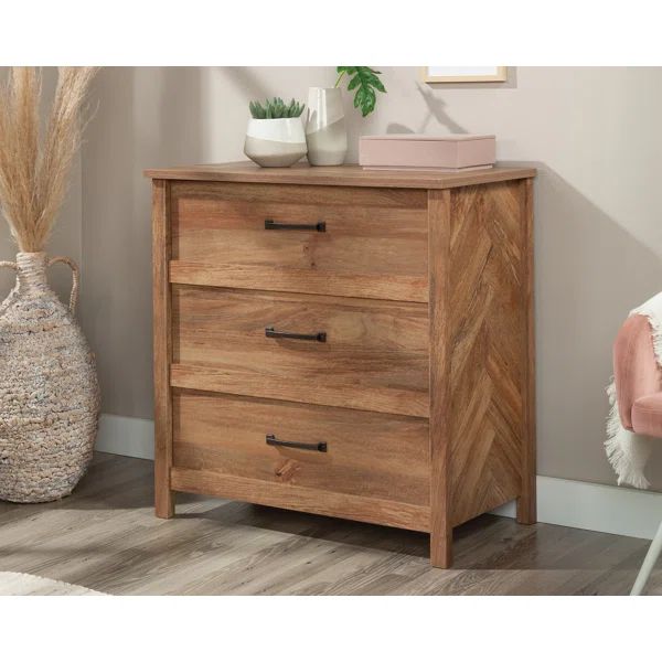 Mccaslin 3 Drawer 31.26" W Solid Wood Dresser | Wayfair North America