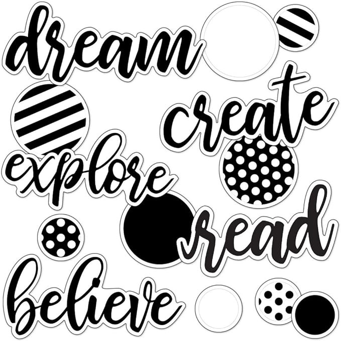 Schoolgirl Style - Simply Stylish | Script Words | Teach Mini Bulletin Board Set | Amazon (US)