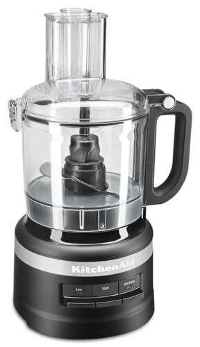KitchenAid KFP0718BM Food Processor, 7 cup, Matte Black | Amazon (US)