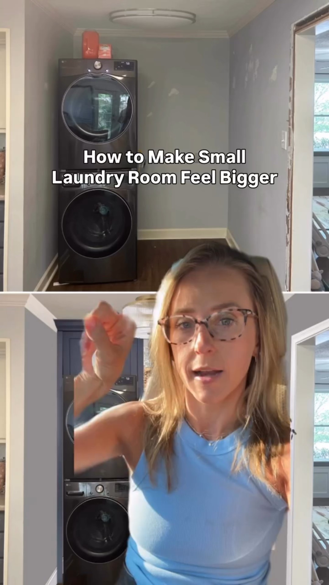 This is a very common laundry room setup that a lot of people struggle with, so I’m addressing what you can do to help maximize your space!

What do you think? Is there anything you would add or change? Let me know down below! 👇🏼

#LTKHome