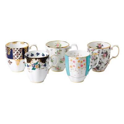 100 Years Mug 400ml 13.5oz, 5 Piece Set 1900-1940 | Target