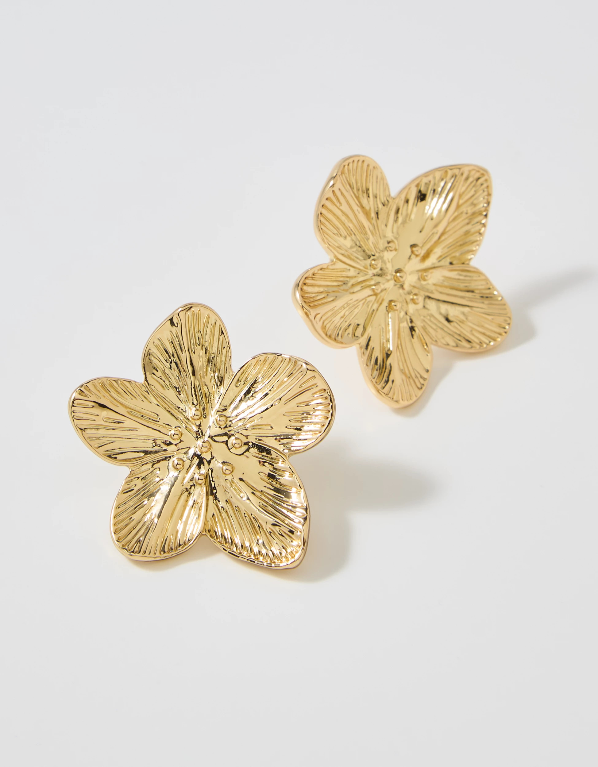 Aerie Sculpted Flower Earrings | Aerie