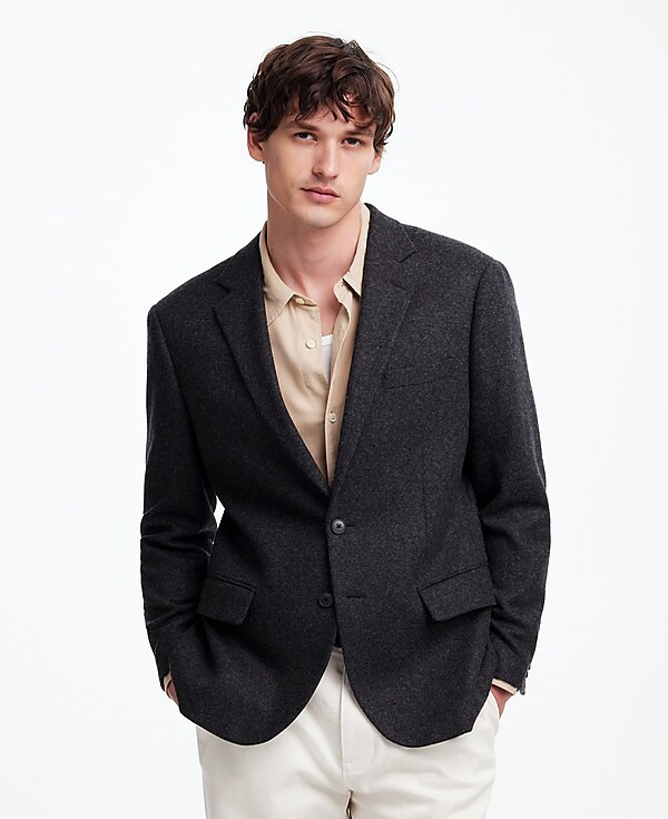 The Roebling Two-Button Blazer in Italian Fabric | Madewell | Madewell