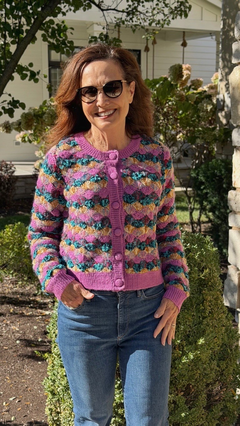 The details on this beautiful sweater! 🤌🏼 pairs perfectly with jeans. Or opt for something fun and add a pop of color with burgundy! 
Thanksgiving outfit 
Fall outfit 
What to wear 
#ootd 

#LTKStyleTip #LTKOver40 #LTKHoliday