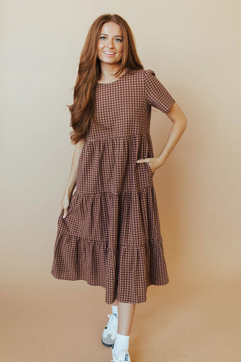 Lizzie Gingham Midi | Henly