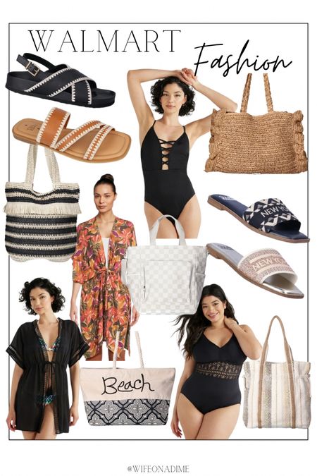 New Spring fashion from Walmart. I ordered a few swim cover ups, beach bags, and sandals! #walmartpartner #walmartfashion @walmartfashion

#LTKswim #LTKover40 #LTKmidsize