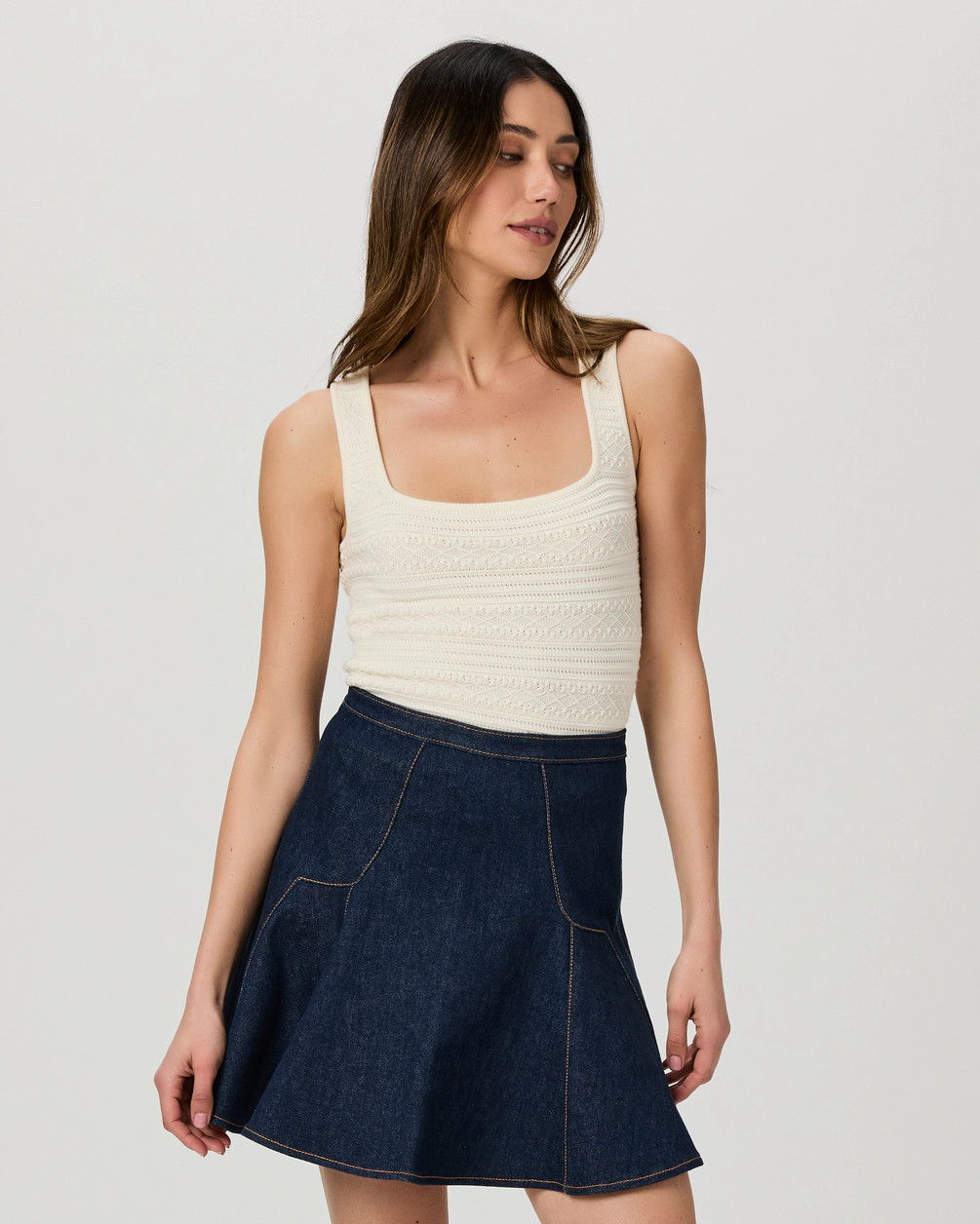 Adaline Mini Skirt | Paige