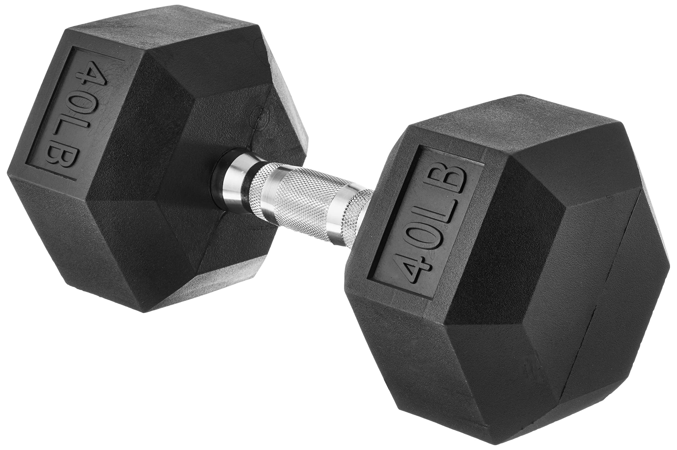 Amazon Basics Rubber Hex Dumbbell Hand Weight | Amazon (US)