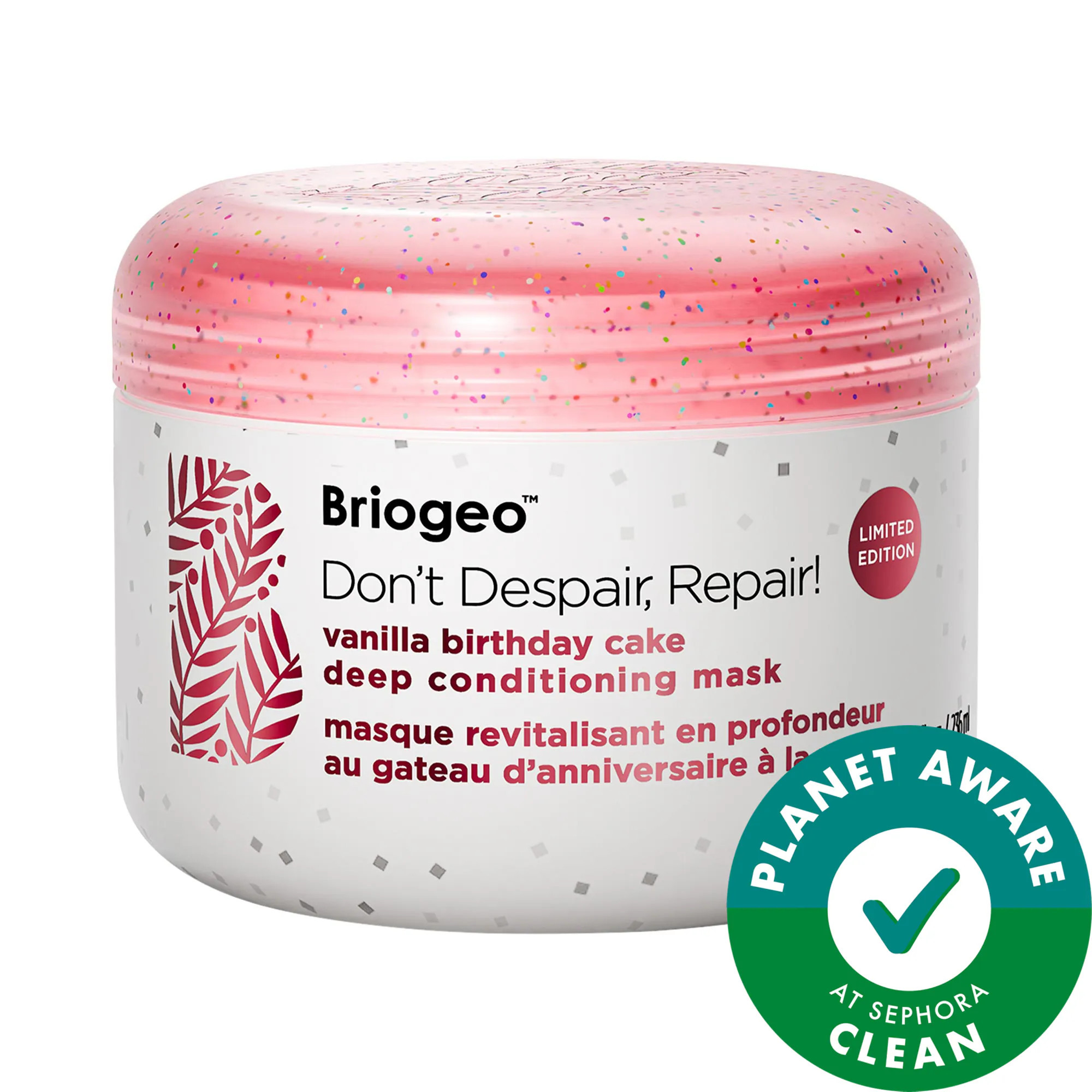 Briogeo Don't Despair, Repair! Deep Conditioning Hair Mask in Vanilla Birthday Cake Scent 8 fl oz/236 ml | Sephora (US)