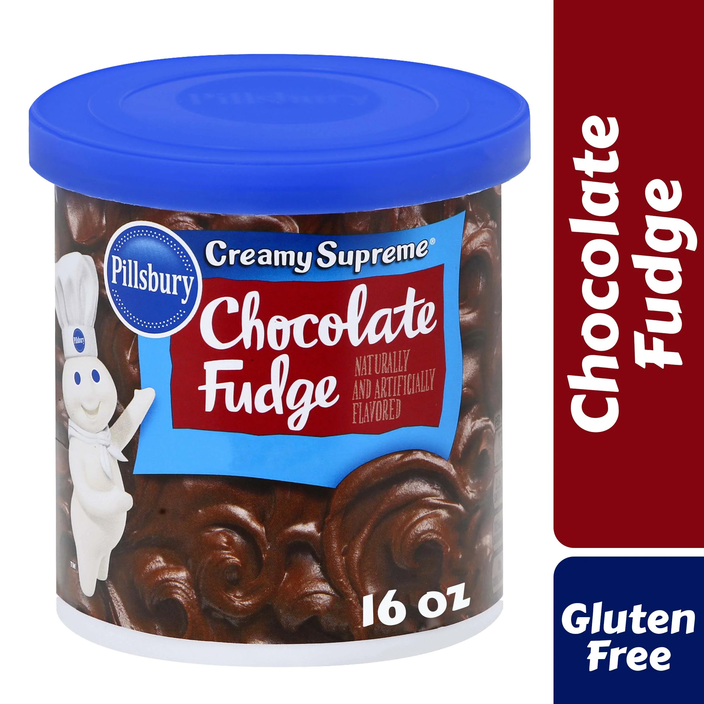 Pillsbury Creamy Supreme Chocolate Fudge Flavored Frosting, 16 Oz Tub | Walmart (US)