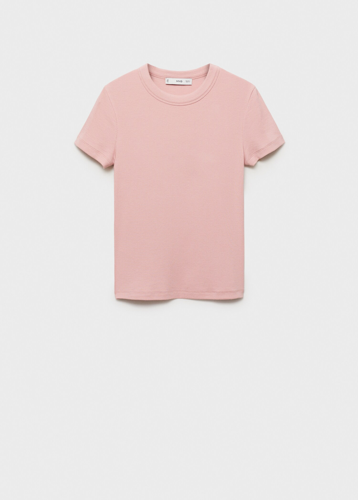 Tailliertes Kurzarm-T-Shirt - Damen | MANGO Deutschland | Mango EU