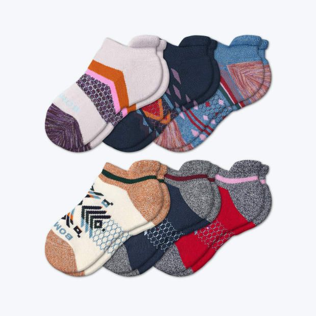 Youth Holiday Ankle Sock 6-Pack | Bombas Socks