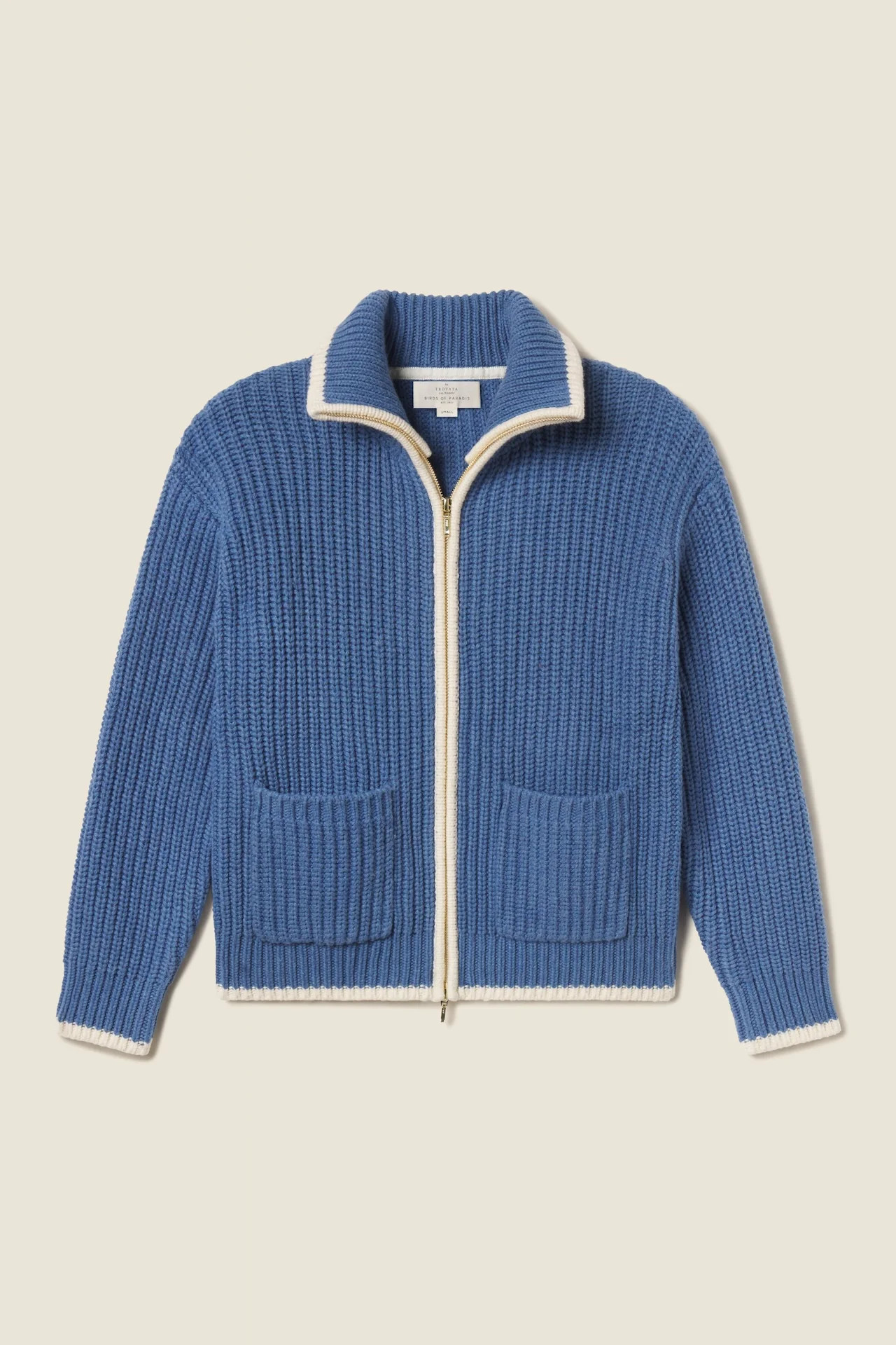 Zita Cardigan Blue | TROVATA